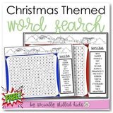 Christmas Themed Word Search | Freebie