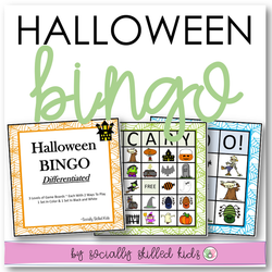 Halloween BINGO! | Differentiated For K-5th
