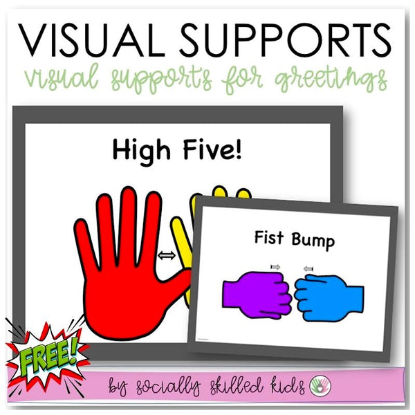 Hand Signal Posters For Non-Verbal Greetings | Freebie