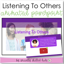 Listening To Others During A Conversation | Interactive PowerPoint Presentation