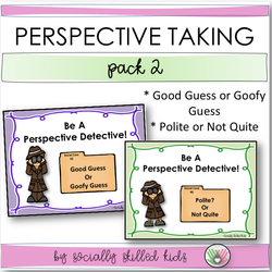 PERSPECTIVE TAKING ACTIVITIES | Pack 2 | Predicting Other's Behavior &  Being Polite