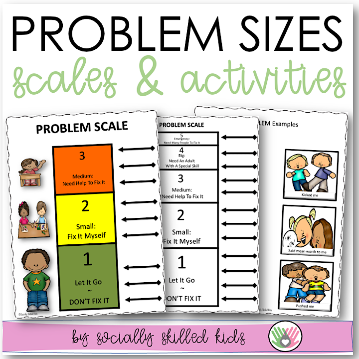Problem Measurement Scale Problem Size Scales and Activities | Differentiated For K-5th ...