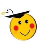 Emoji Grads | Yellow | EZ Clips Moveable Clip Art