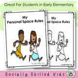 My Personal Space Rules | Social Skills Story and Activities | For K-2nd