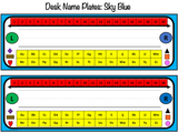Student Desk Name Plates