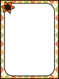 Frames, Labels and Task Cards | Fall Themed