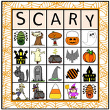 Halloween BINGO differentiated for elementary students regular or special needs. Great way to work on many social skills such as flexible thinking, attention, and good sportsmanship.
