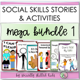 Social Skills Stories | MEGA 6 BUNDLE | Set 1 | For 3rd-5th