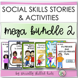 Social Skills Stories | MEGA 6 BUNDLE | Set 2 | For K-2nd