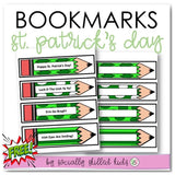 St. Patrick's Day Bookmarks | Freebie