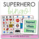 Superhero BINGO! | Differentiated BINGO For K-5th