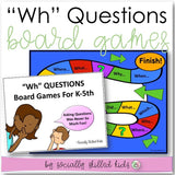 "WH" Questions | Differentiated Board Games