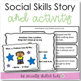 Social Skills Story and Activity | When Small Problems Come My Way, I Will Be 'A'-Okay!